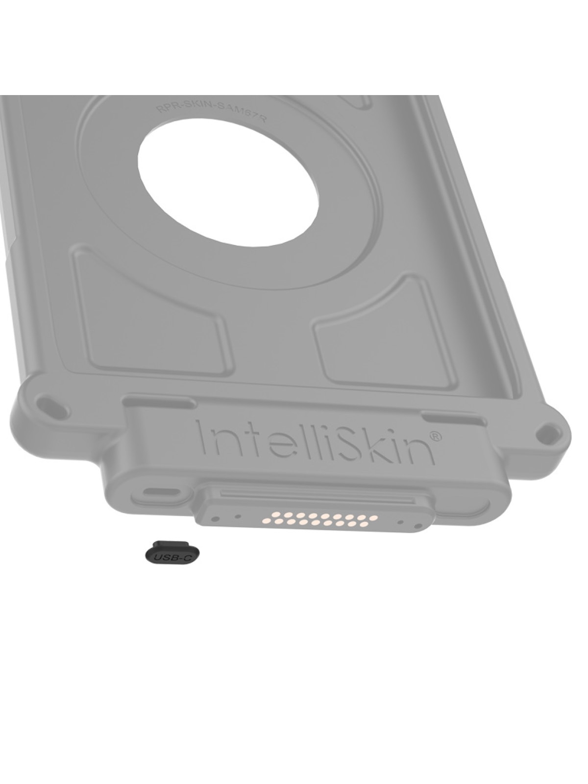 RAM Mounts Abdeckkappe für IntelliSkin® Next Gen USB Type-C - Ersatz, 10er-Packung