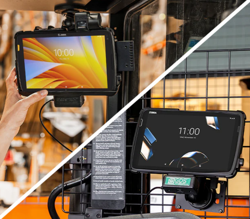 Zebra ET4x in vehicle dock