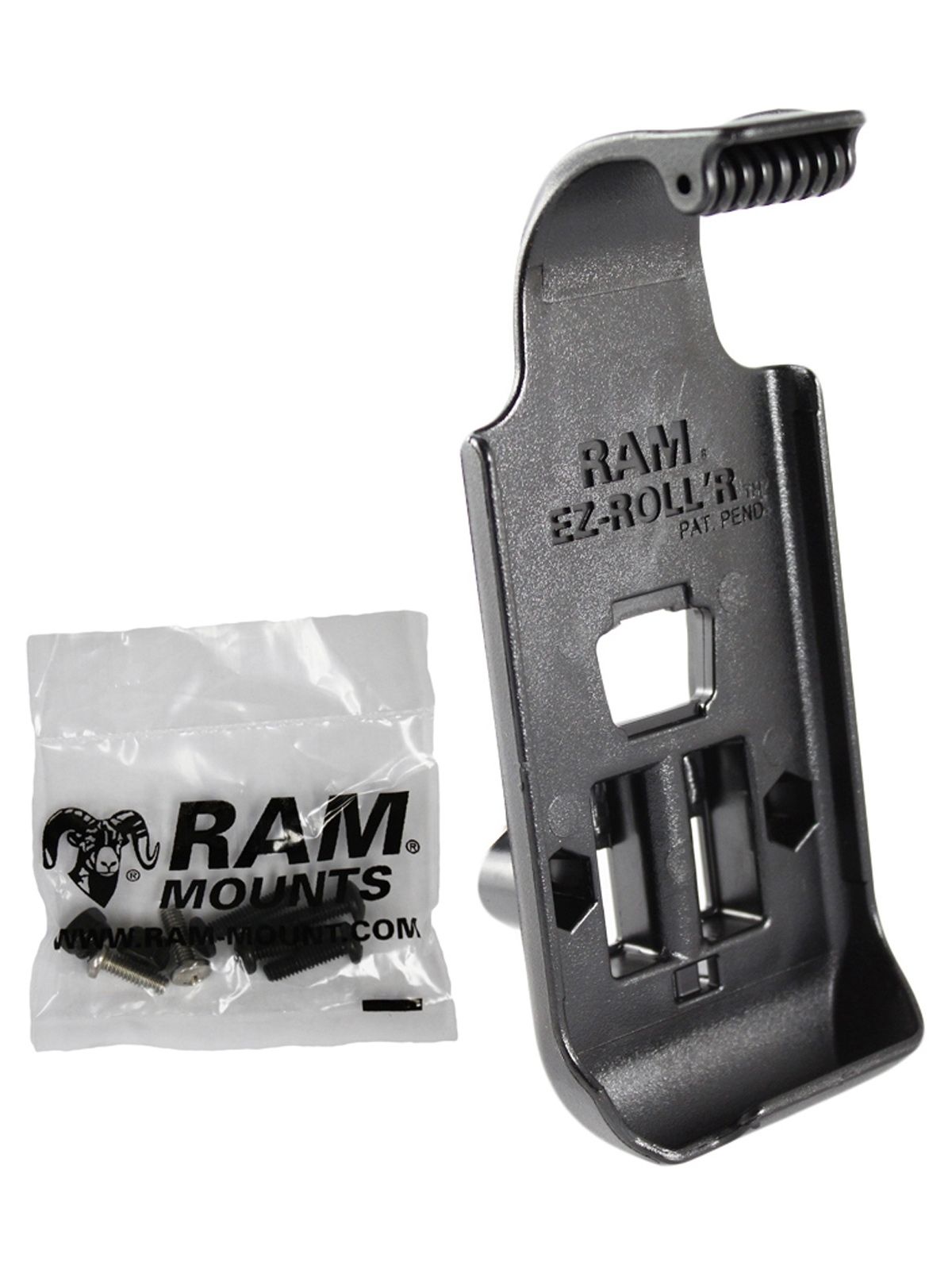 RAM Mounts Gerätehalteschale für Magellan Triton 1500/2000 (ohne Schutzhüllen) - Diamond-Anbindung (Trapez), Schrauben-Set, im Polybeutel
