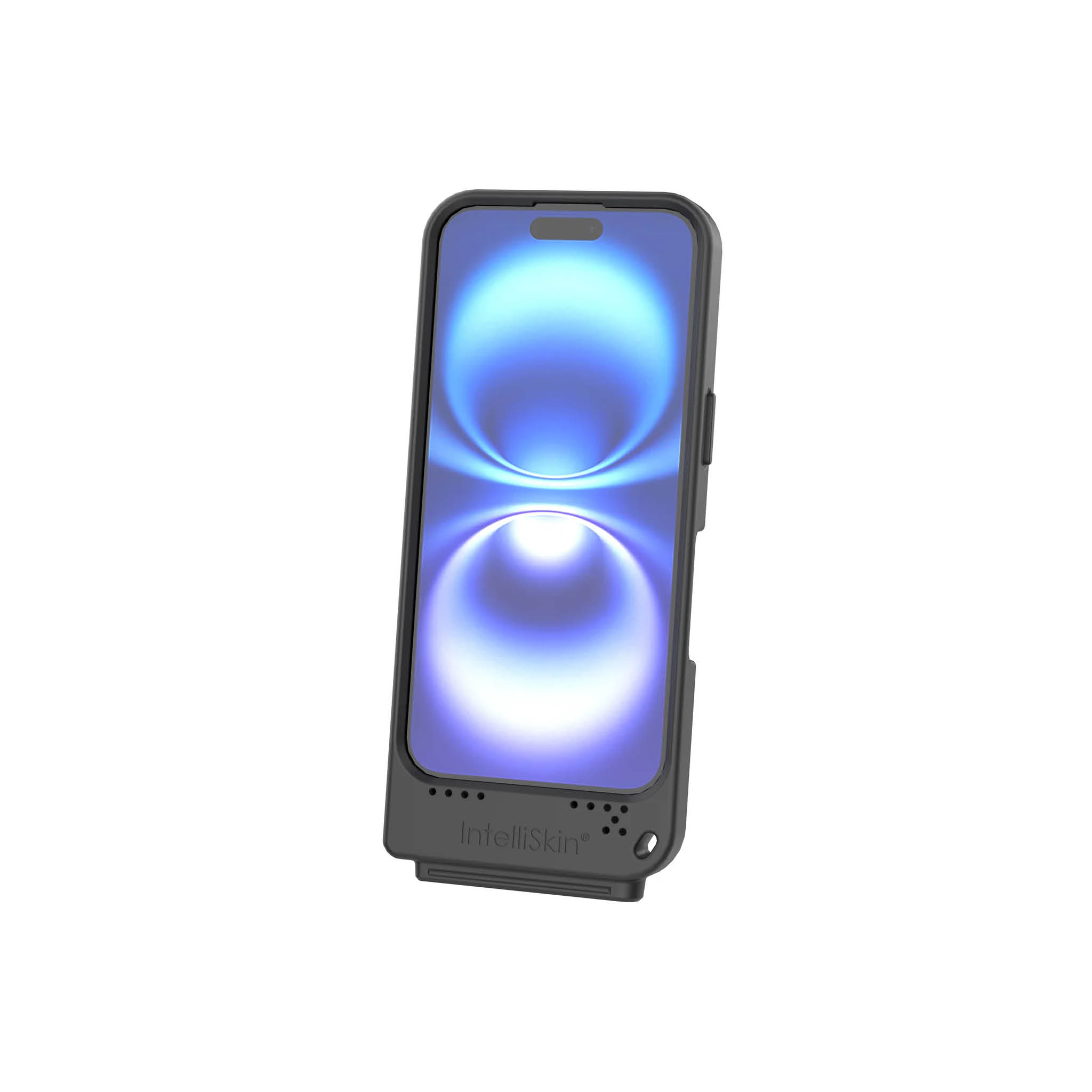 RAM Mounts IntelliSkin Ladeschutzhülle für Apple iPhone 16 - Externer USB-C-Anschluss, GDS-Technologie
