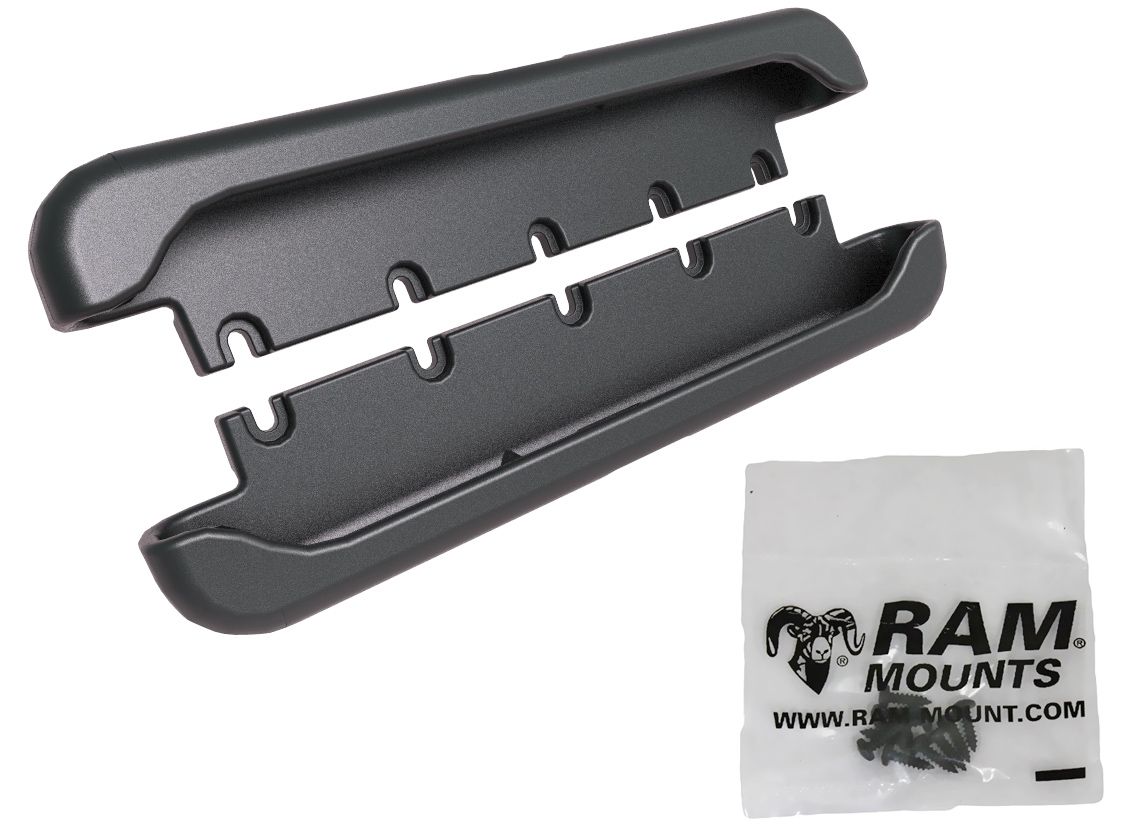 RAM Mounts Tab-Tite Endkappen für 8 Zoll Tablets inkl. Samsung Tab A 8.0 (ohne Schutzgehäuse/-hüllen) - Schrauben-Set