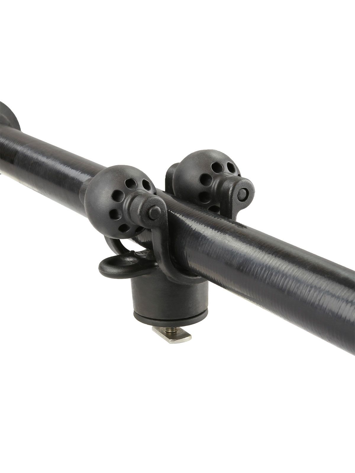 RAM Mounts Verbundstoff Roller-Ball Paddelhalter (Doppel-Pack) - mit T-Slot für Tough-Track Schienensysteme