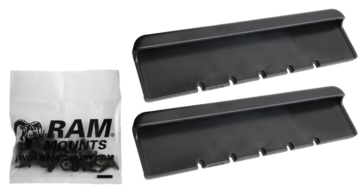 RAM Mounts Tab-Tite Endkappen für 10 Zoll Tablets inkl. Samsung Tab 4 10.1/Tab S 10.5 (ohne Schutzgehäuse/-hüllen) - Schrauben-Set