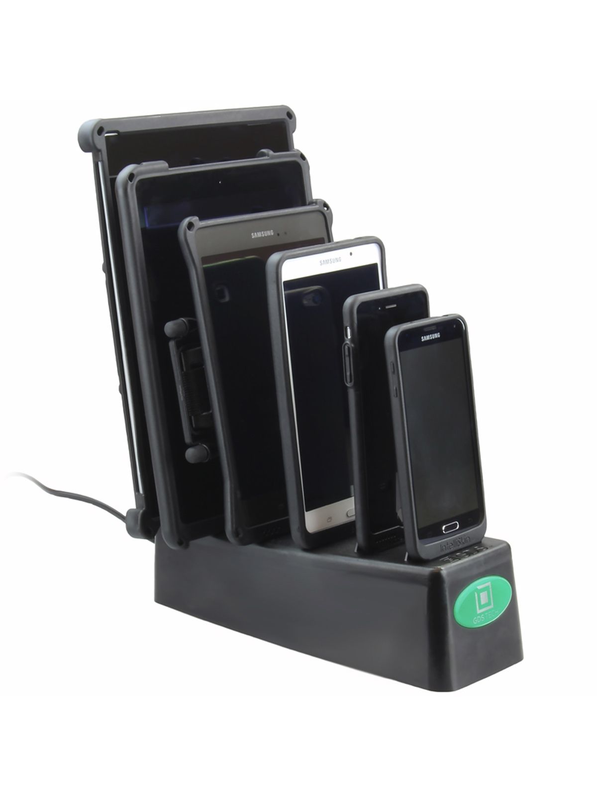 RAM Mounts 6-fach GDS Tisch-Ladestation für Geräte in IntelliSkin Lade-/Schutzhüllen