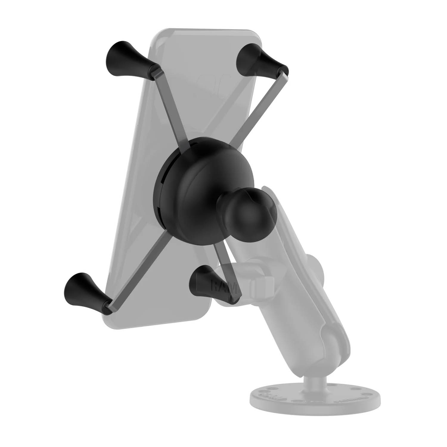 RAM Mounts X-Grip Halteklammer für Smartphones - Bis 114,3 mm Breite - Mit B-Kugel (1 Zoll) RAM Mounts X-Grip Halteklammer für Smartphones - Bis 114,3 mm Breite - Mit B-Kugel (1 Zoll)