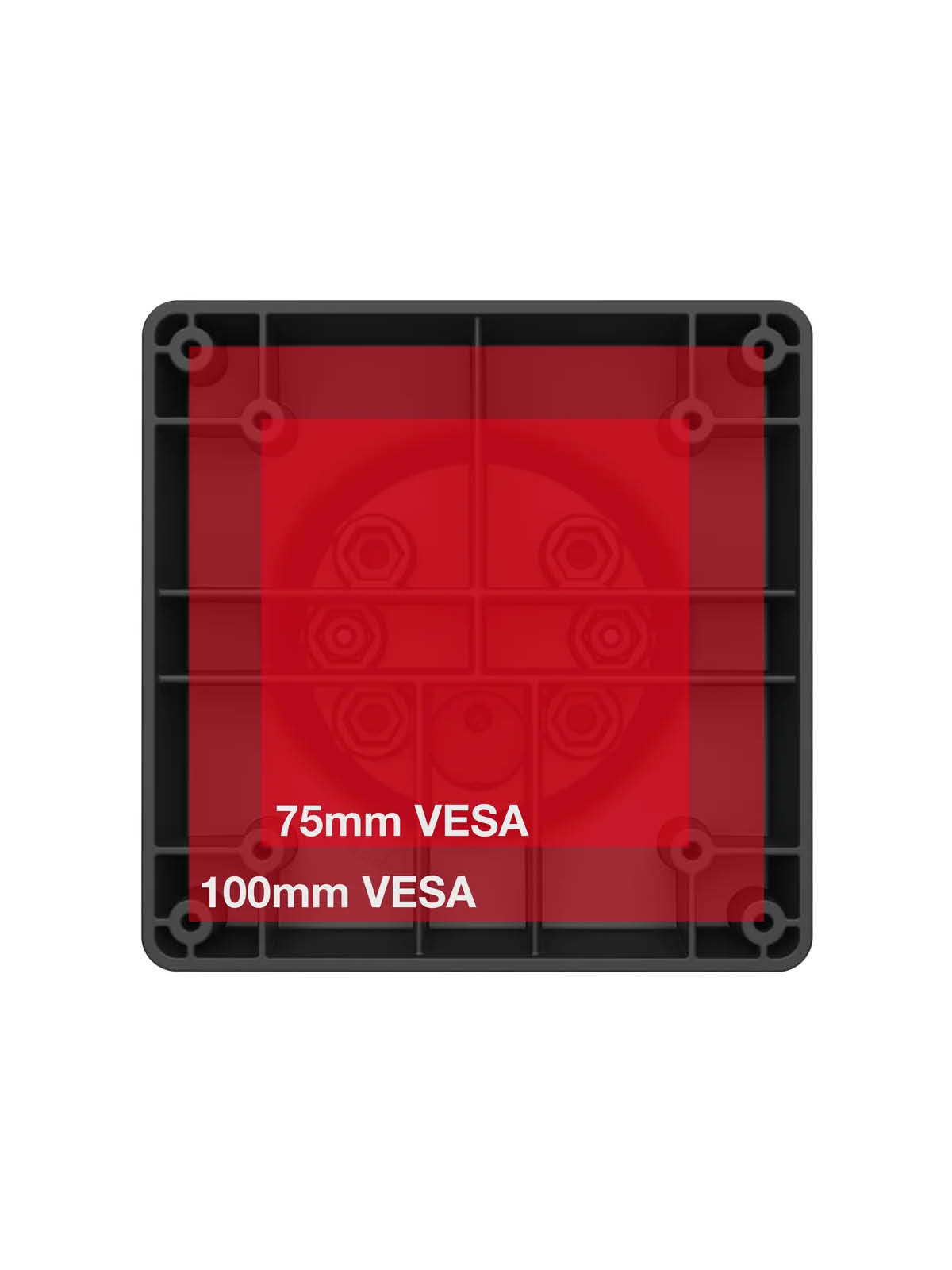 RAM Mounts GDS Uni-Conn Ladestation - VESA 75x75 & 100x100 mm - Magnetisch - USB-C-Anschluss