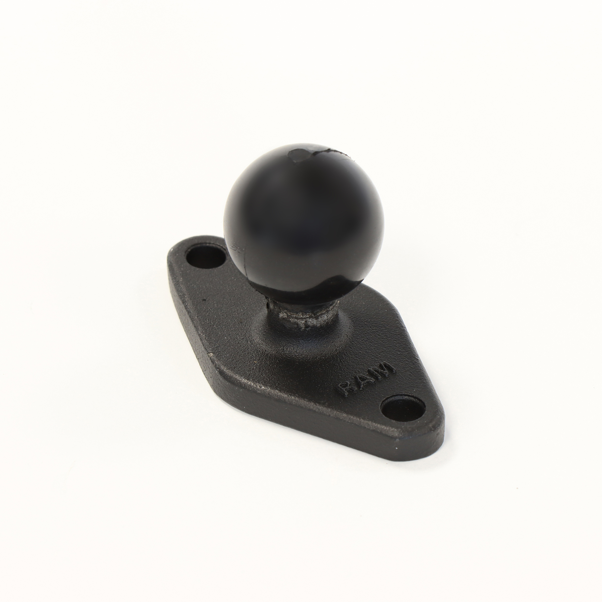 RAM Mounts Diamond-Basisplatte (Trapez) - B-Kugel (1 Zoll), 2-Loch AMPS-Lochraster