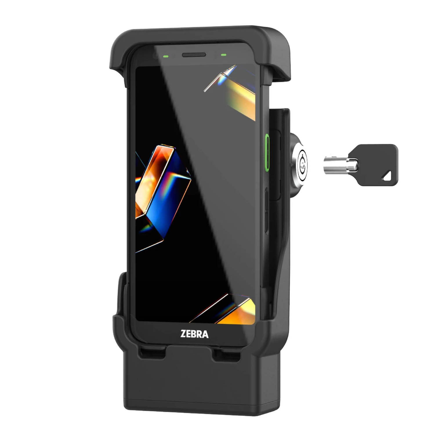 RAM Mounts Form-Fit Holder (Key-locking) for Zebra TC501 & TC701 - Ohne Ladefunktion - With and without Zebra Rugged Boot