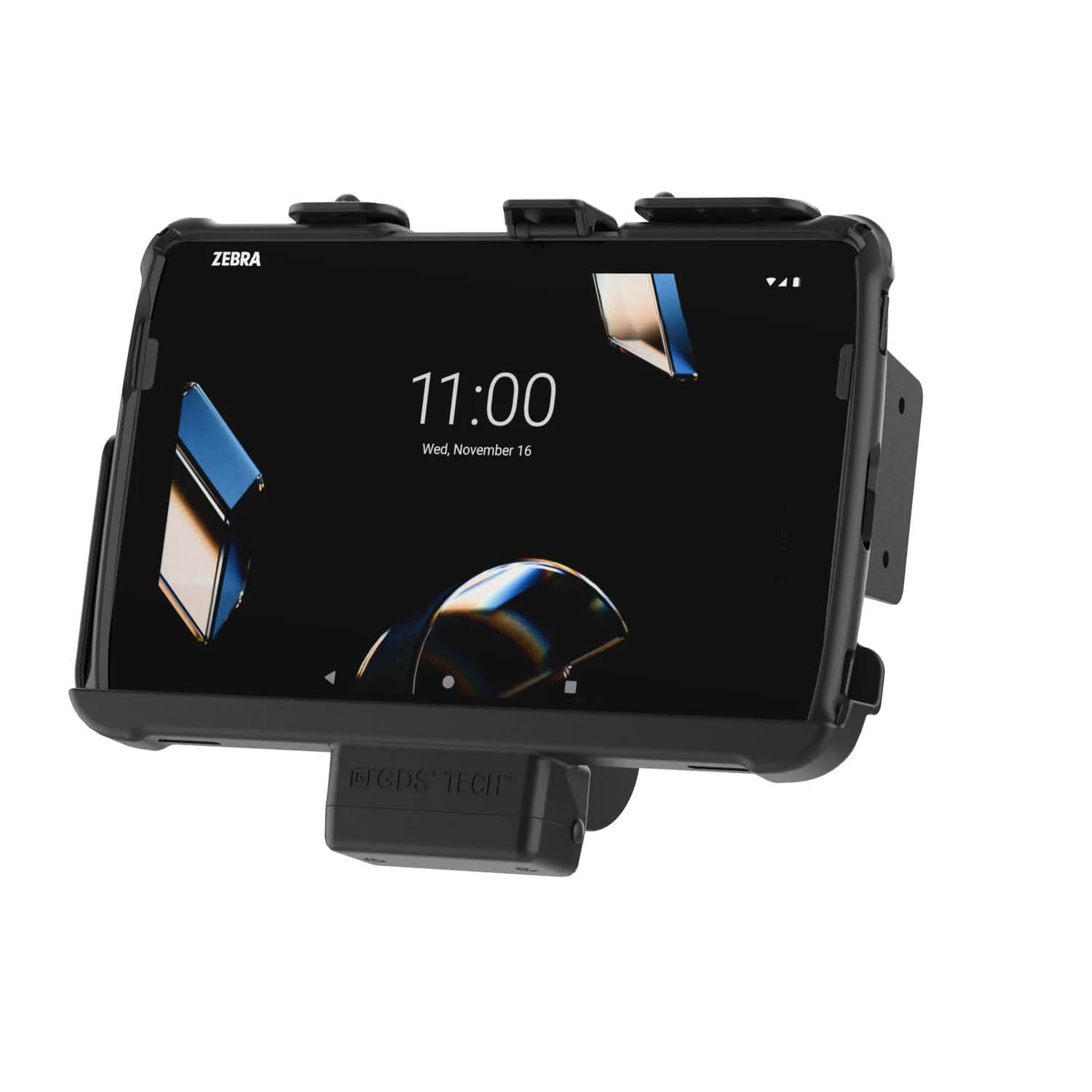 RAM Mounts EZ-Roll'r Holder for Zebra ET401, ET40 & ET45 (10") Tablets - In RAM Skin/Rugged Boot