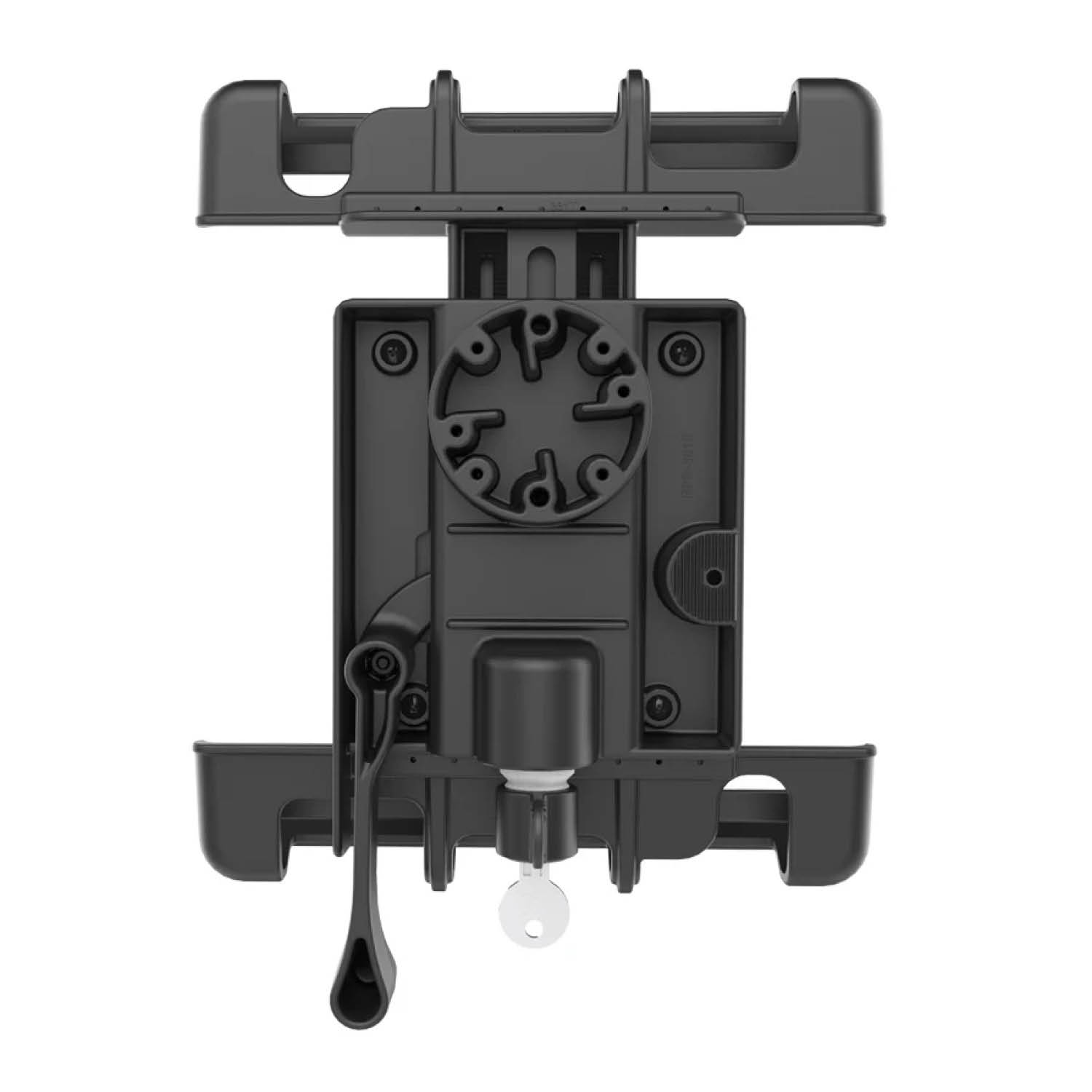 RAM Mounts Tab-Lock (abschließbar) Universal Halteschale für Tablets bis zu 11 Zoll - AMPS-Aufnahme, Schrauben-Set