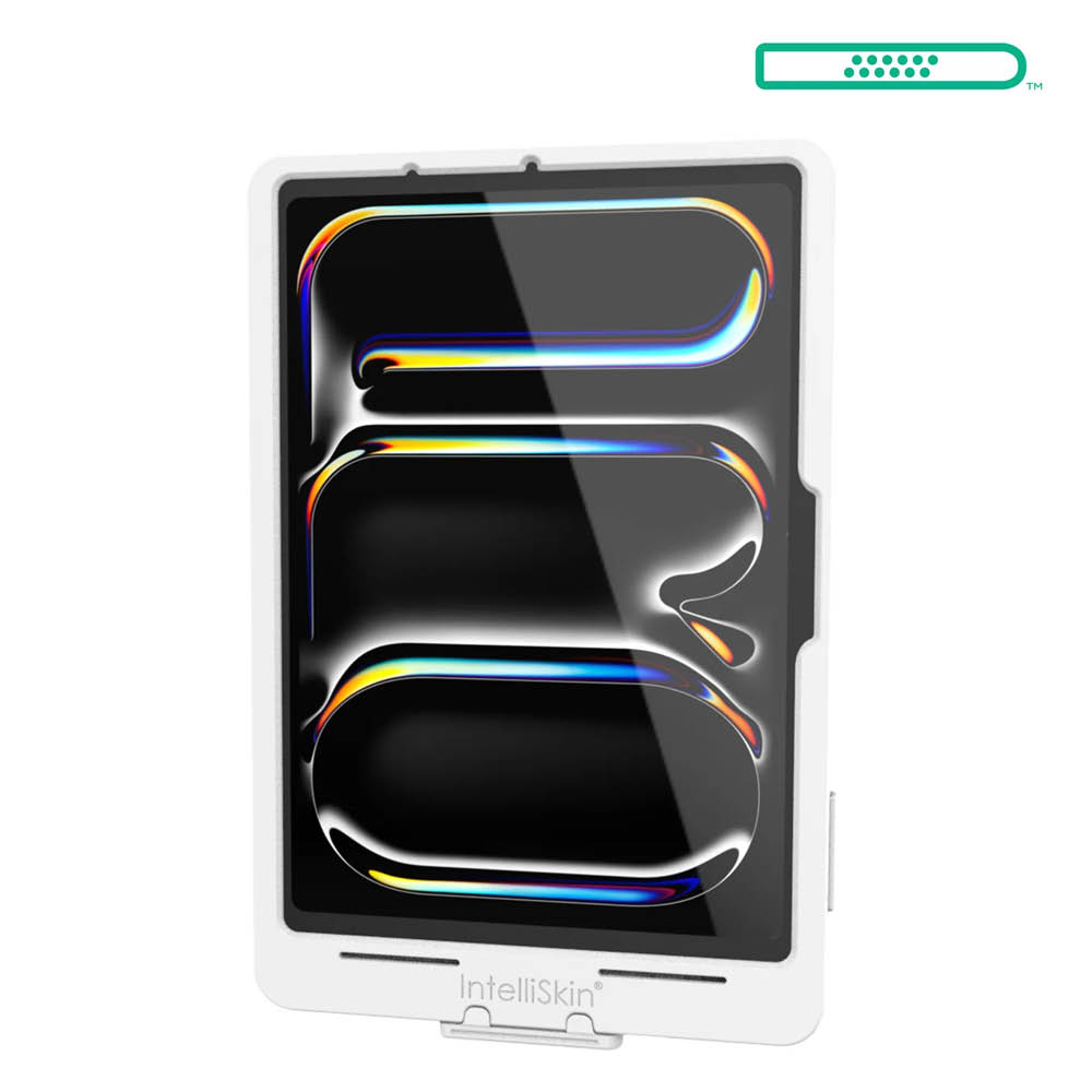 RAM Mounts IntelliSkin Thin Case Ladeschutzhülle für Apple iPad Pro 11 (M4) - GDS-Technologie, USB-C-Anschluss (Extern), hellgrau