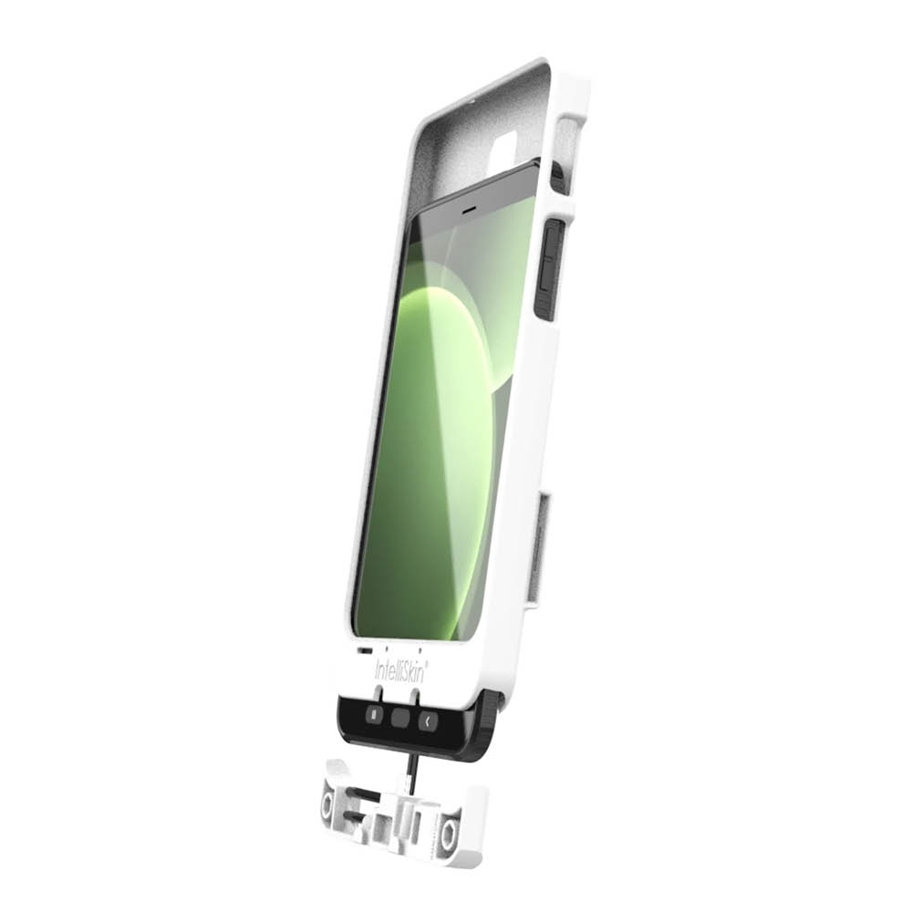 RAM Mounts IntelliSkin Thin-Case Ladeschutzhülle für Samsung Galaxy Tab Active3 & Active5 - GDS-Technologie, Rückseitige Pogo-Pads, Externer USB-C Anschluss, hellgrau