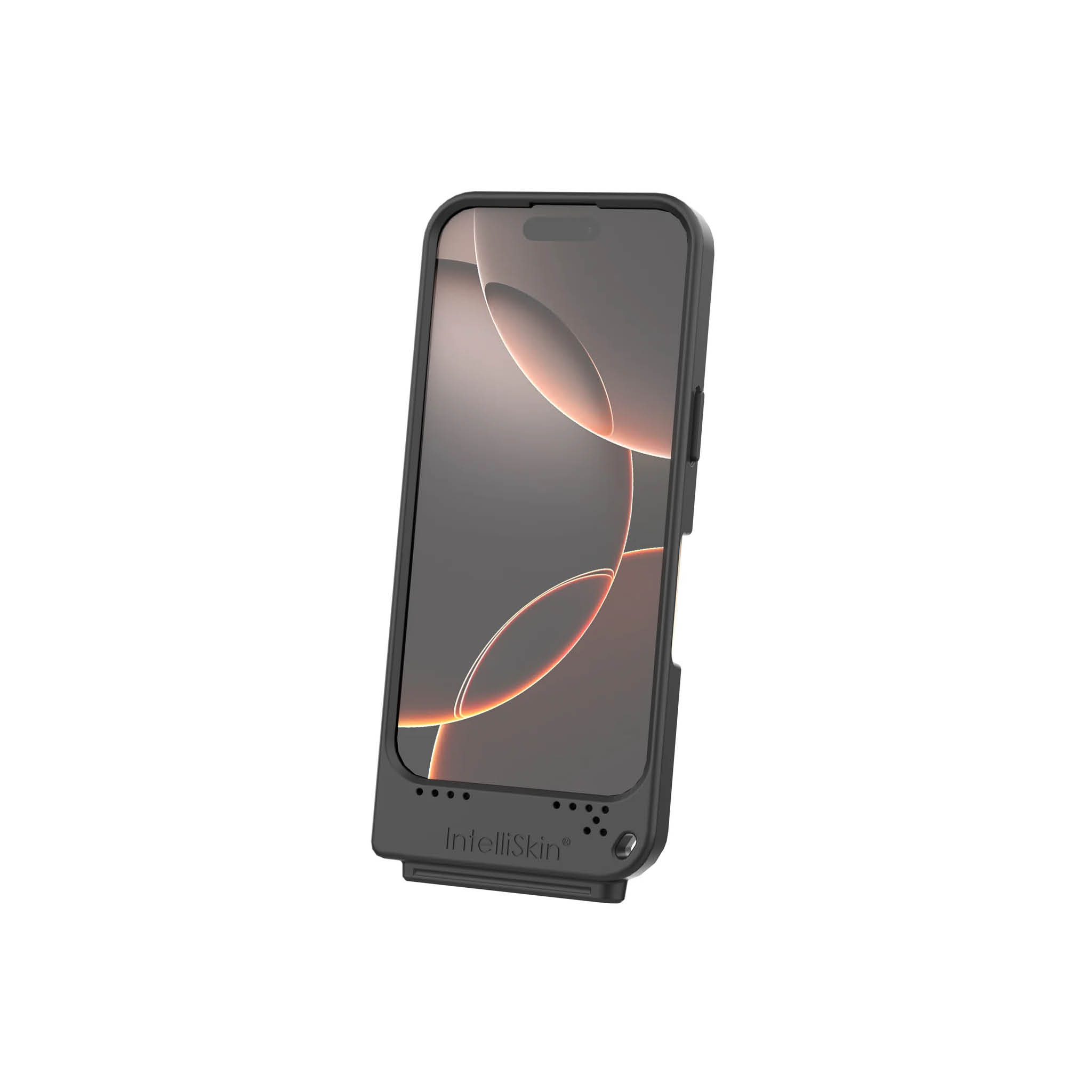 RAM Mounts IntelliSkin Ladeschutzhülle für Apple iPhone 16 Pro - Externer USB-C-Anschluss, GDS-Technologie
