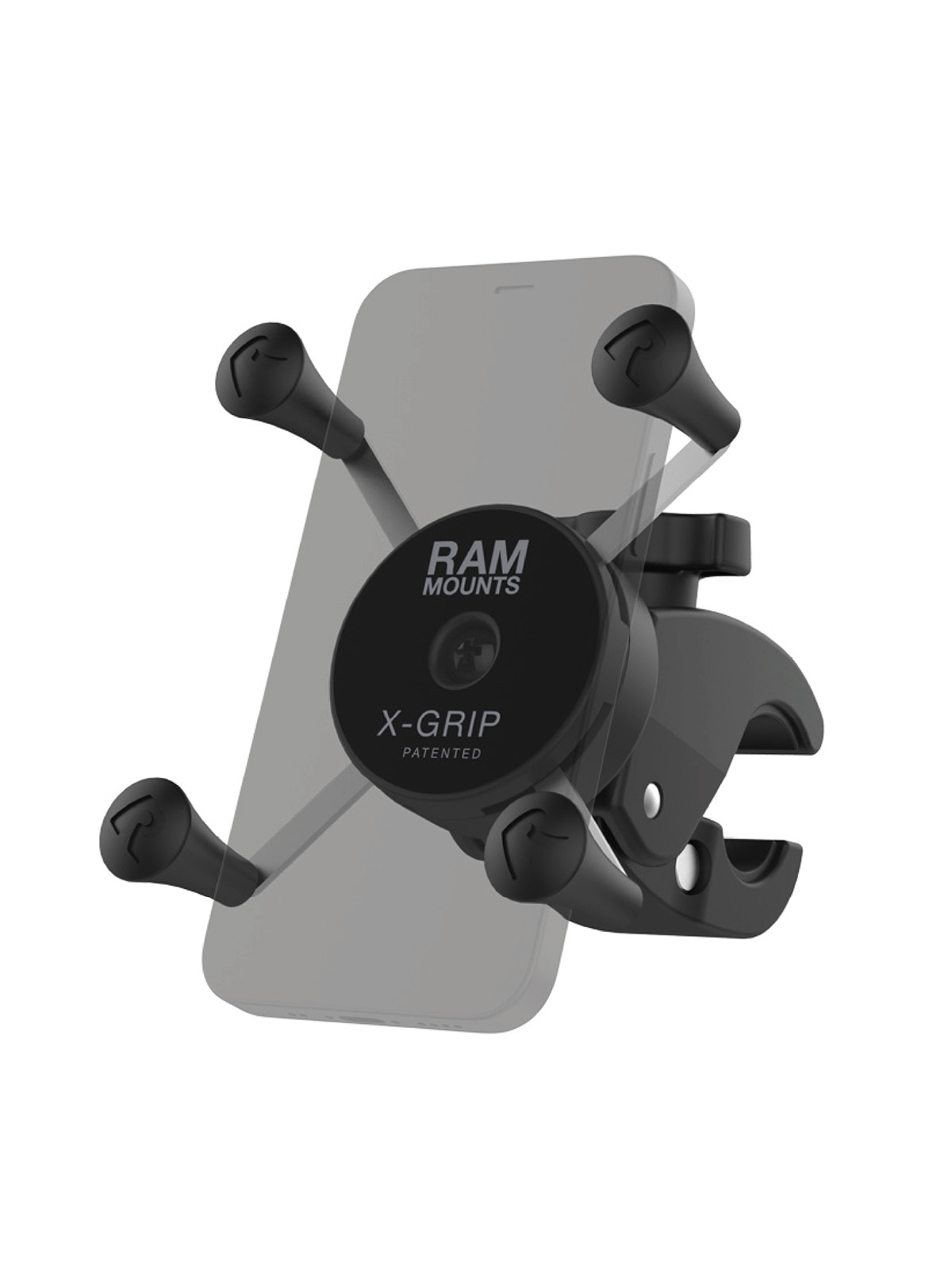 RAM Mounts X-Grip Halterung für Smartphones - kleine Tough-Claw (Durchmesser 15,9-29,0 mm), direkte X-Grip-Anbindung