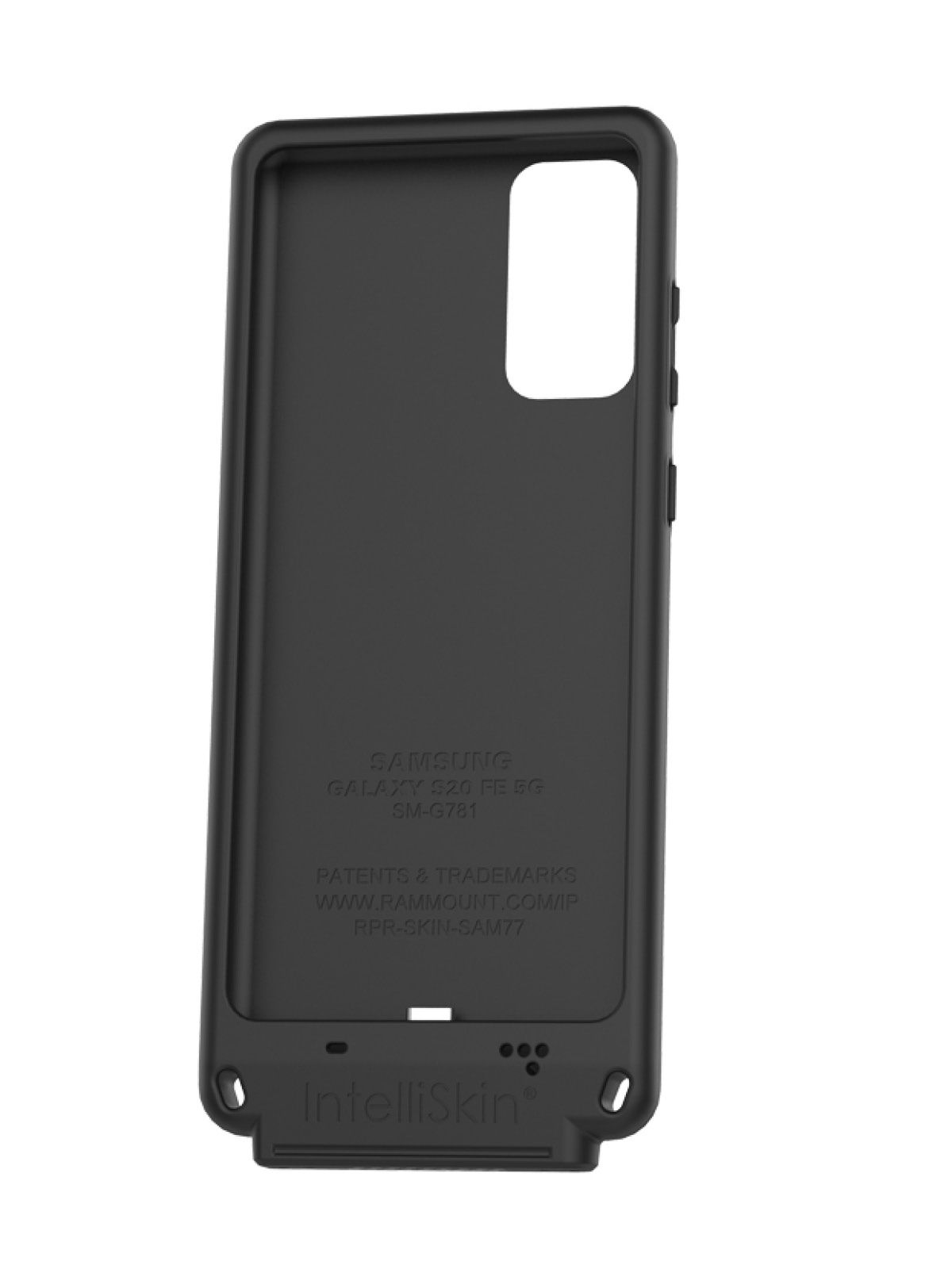 RAM Mounts IntelliSkin Lade-/Schutzhülle mit GDS-Technologie für Samsung Galaxy S20 FE 5G (SM-G781)
