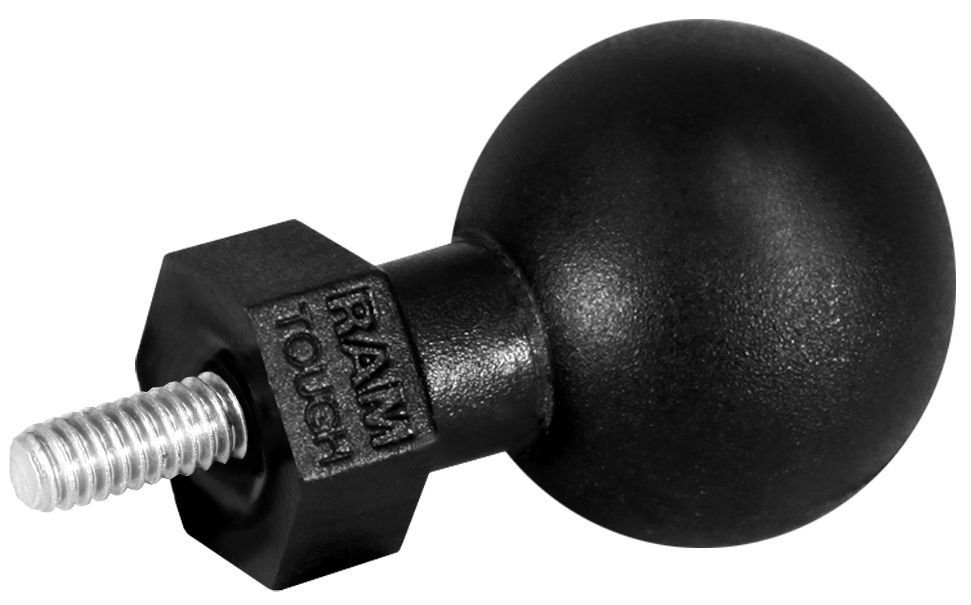 RAM Mounts Tough-Ball mit 1/4"-20 x 6 mm Gewindestift - C-Kugel (1,5 Zoll)