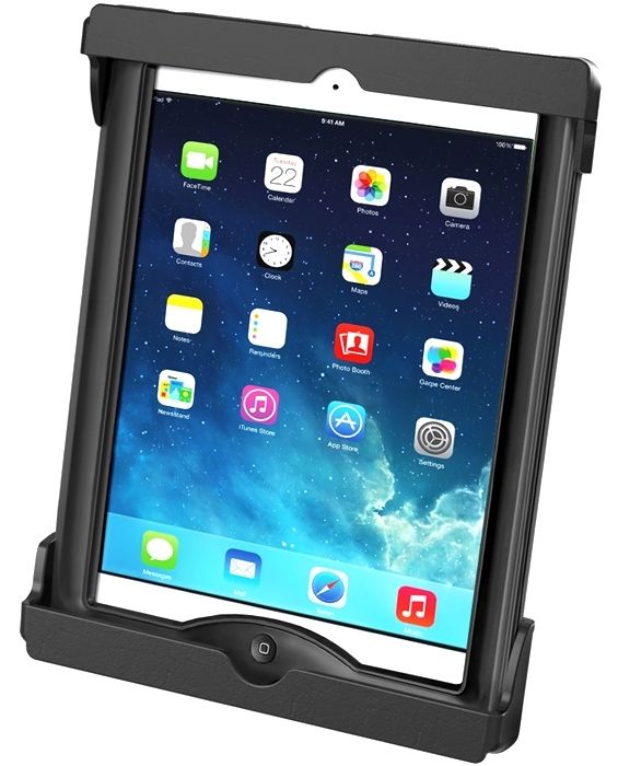 RAM Mounts Tab-Tite Universal-Halteschale für 9"-10.5" Zoll Tablets für Apple iPad Air 1/2 & 9.7  (mit Schutzhülle)