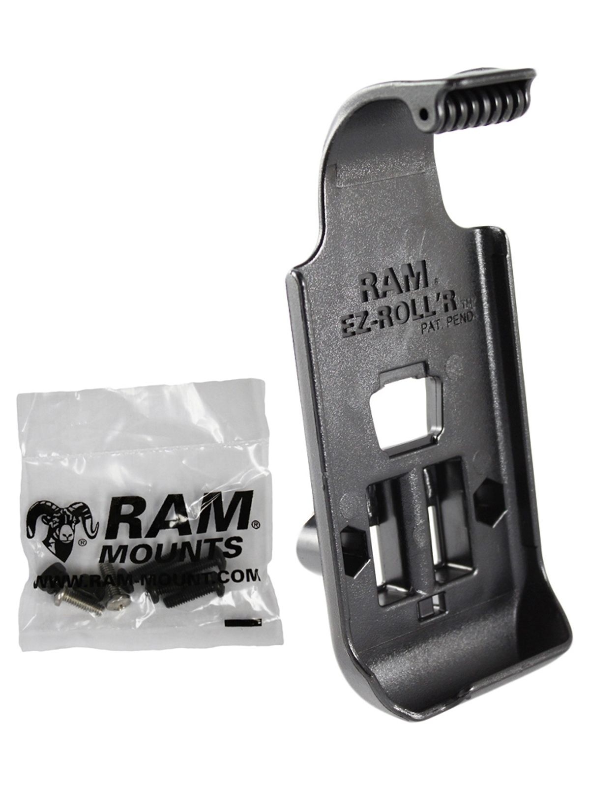 RAM Mounts Gerätehalteschale für Magellan Triton 1500/2000 (ohne Schutzhüllen) - Diamond-Anbindung (Trapez), Schrauben-Set, im Polybeutel