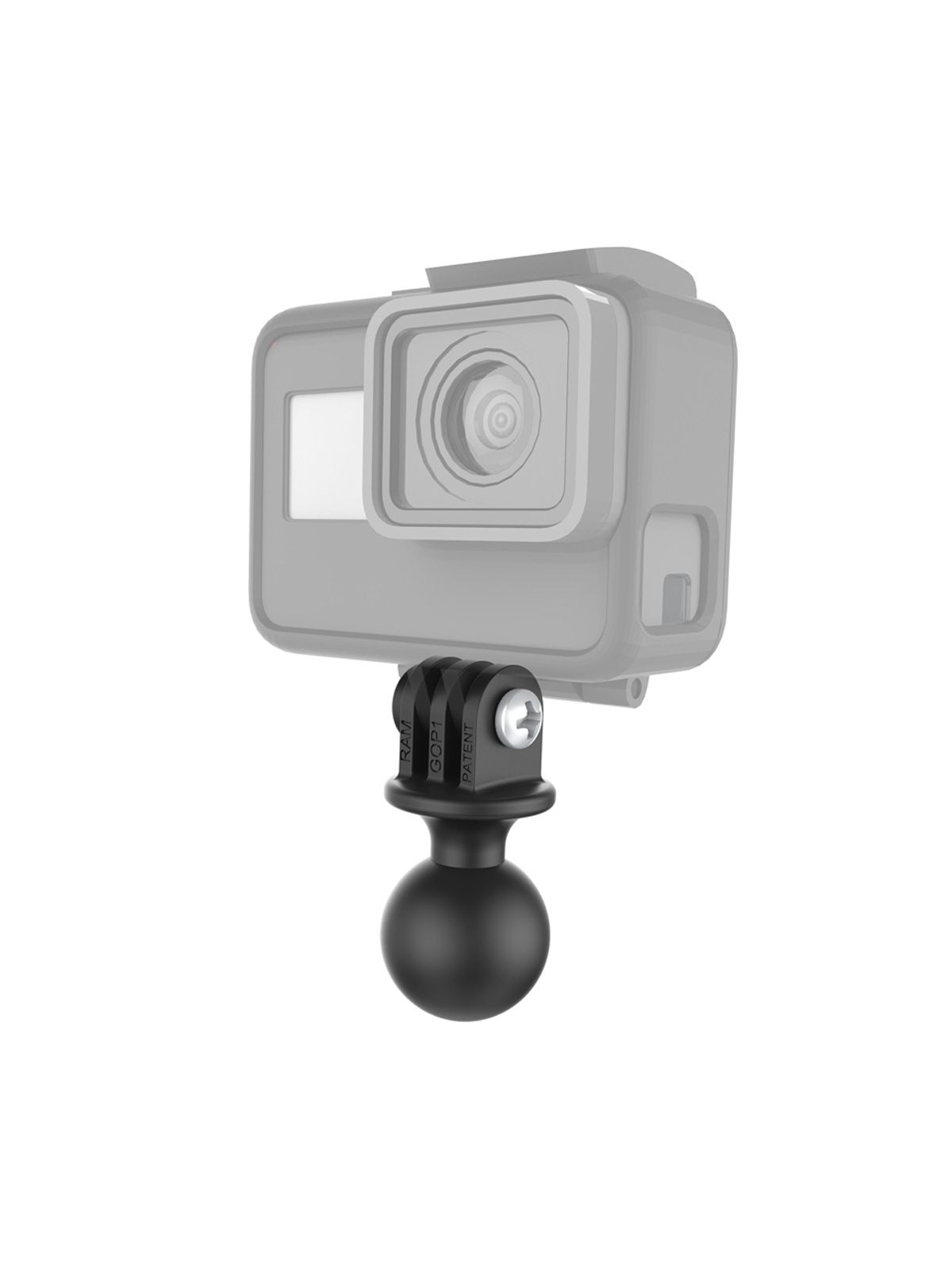 RAM Mounts GoPro Kamera-Adapter - Verbundstoff, B-Kugel (1 Zoll), im Polybeutel
